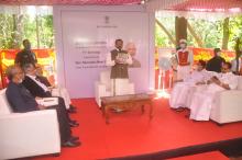 Hon’ble Governor planted Ayur Jackfruit sapling in Raj Bhavan to inaugurate a Jackfruit Garden to commemorate 71st Birthday of the Hon’ble Prime Minister Shri Narendra Modi