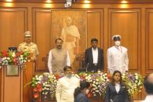 Hon'ble Governor addressed the Goa Legislative Assembly at the Legislative Assembly Complex at Porvorim.