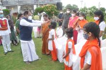 Hon'ble Governor invited children from Matruchhaya Bal Kalyan Ashram, Balika Kalyan Ashram, Aashiyana Shelter Home, Lar de Santa Terezinha and El-Shaddai Charitable Trust for 'Raj Bhavan Darshan'