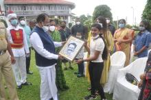 Hon'ble Governor invited children from Matruchhaya Bal Kalyan Ashram, Balika Kalyan Ashram, Aashiyana Shelter Home, Lar de Santa Terezinha and El-Shaddai Charitable Trust for 'Raj Bhavan Darshan'