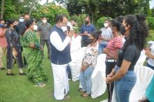 Hon'ble Governor invited children from Matruchhaya Bal Kalyan Ashram, Balika Kalyan Ashram, Aashiyana Shelter Home, Lar de Santa Terezinha and El-Shaddai Charitable Trust for 'Raj Bhavan Darshan'