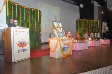 Hon'ble Governor attended a function of Bharat Conclave STEP 2021 at Belgaum