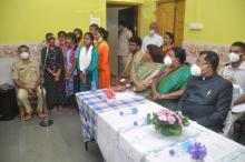 Hon'ble Governor and First Lady Adv. (Smt.) Reetha Sreedharan visited Seva Sankalp Kanya Vasatigruha, Loliem Canacona