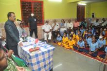 Hon'ble Governor and First Lady Adv. (Smt.) Reetha Sreedharan visited Seva Sankalp Kanya Vasatigruha, Loliem Canacona