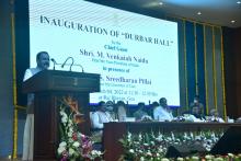 Hon'ble Vice President of India Shri M. Venkaiah Naidu inaugurated "Durbar Hall" at Raj Bhavan.