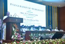 Hon'ble Vice President of India Shri M. Venkaiah Naidu inaugurated "Durbar Hall" at Raj Bhavan.