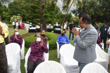 Hon'ble Governor invited elderly persons from El-Shaddai Charitable Trust and Missionaries of Charity for 'Raj Bhavan Darshan'.