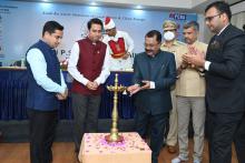 Hon’ble Governor administered the oath of office and secrecy to three Cabinet Ministers Shri Ramakrishna alias Sudin Dhavalikar, Shri Nilkhant Halarnkar and Shri Subhash Phal Dessai at Swearing-in-ceremony at Raj Bhavan