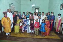 Hon'ble Governor visited Aasha Mahal Shelter Home, Taleigao