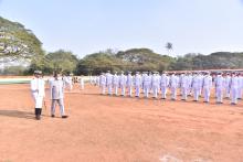 Hon’ble Governor unfurled the National Flag, took salute of the Parade and addressed the gathering at the Republic Day function held at Campal Parade Ground Panaji.