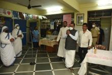 Hon'ble Governor visited Missionaries of Charity, Fatorpa