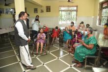 Hon'ble Governor visited Missionaries of Charity, Fatorpa