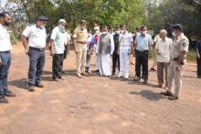 Hon'ble Governor visited ancient stone carving at Rivona village, Sanguem taluka.