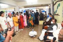 Hon'ble Governor visited Lar de Santa Terezinha, Pajifond, Margao