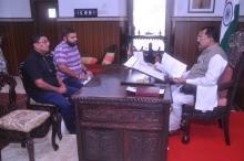 Shri Venzy Viegas, Hon'ble MLA called on Hon'ble Governor at Raj Bhavan