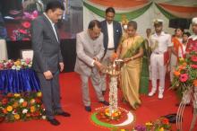 Hon'ble Governor attended the Flag Hoisting Ceremony of Azadi Ka Amrit Mahotsav programme organised by Mormugao Port Authority, Vasco.