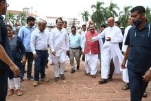 Hon'ble Governor visited Se Cathedral Church and Old goa church complex.