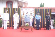 Hon’ble Governor felicitated NCC Cadets participated in Goa Republic Day Contingent 2022 in a function held at Raj Bhavan.