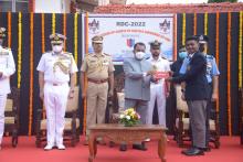 Hon’ble Governor felicitated NCC Cadets participated in Goa Republic Day Contingent 2022 in a function held at Raj Bhavan.