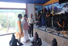 As part of 'Goa Sampurna Yatra', Hon'ble Governor visited Quepem and Sanguem talukas. Hon'ble Governor visited Shree Chandreshwar Bhootnath temple, Paroda and offered prayers.