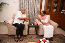 Hon'ble Governor called on newly-elected Hon.'ble Vice President of India Shri Jagdeep Dhankhar at his residence in Delhi.