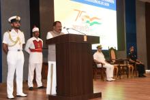 Hon'ble Governor attended the felicitation function of Gallantry Award Winners of Indian Armed forces residing in Goa, at New Durbar Hall, Raj Bhavan. The event was organised by Goa Naval Area to mark the ongoing Azadi Ka Amrit Mahotsav.