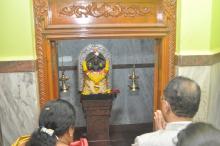 Hon'ble Governor and First Lady offered prayers st Shree Shantadurga Temple at Sancoale