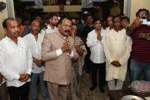 Hon'ble Governor alongwith First Lady visited Shree Shantadurga temple, Fatorpa and offered prayers.  Shri Altone D'Costa, Hon'ble MLA and Shri Chandrakant Kavlekar, ExDy. Chief Minister were present on the occasion.