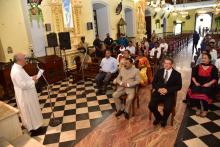 Hon'ble Governor visited St.Thomas Church, Aldona. Shri Carlos Alvares Ferreira, Hon'ble MLA was present on the occasion.