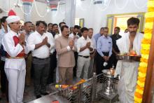 Hon'ble Governor visited Shree Shantadurga Temple, Candolim for Darshan and Prayers. Shri Michael Lobo, Hon'ble MLA was present on the occasion.