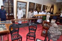 HON'BLE GOVERNOR VISITED PILAR SEMINARY MUSEUM, FR. AGNEL CHURCH.