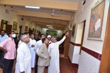 HON'BLE GOVERNOR VISITED PILAR SEMINARY MUSEUM, FR. AGNEL CHURCH.