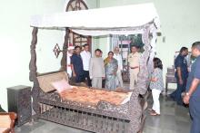 HON'BLE GOVERNOR VISITED MENEZES BRAGANZA HOUSE, CHANDOR.