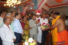 HON'BLE GOVERNOR VISITED SHREE MAULI TEMPLE, MENCUREM FOR DARSHAN AND PRAYERS.