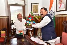 SHRI ALTONE D'COSTA, MLA, QUEPEM CONSTITUENCY CALLED ON HON'BLE GOVERNOR AT RAJ BHAVAN.