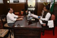 DR. CHANDRAKANT SHETYE, MLA, BICHOLIM CONSTITUENCY CALLED ON HON'BLE GOVERNOR AT RAJ BHAVAN