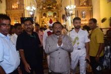 HON'BLE GOVERNOR VISITED OUR LADY OF ROSARY CHURCH FOR PRAYERS AND BLESSINGS.