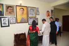 HON'BLE GOVERNOR VISITED ANCESTRAL HOME OF HON'BLE CHIEF MINISTER , DR. PRAMOD SAWANT.