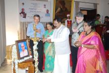 HON'BLE GOVERNOR ATTENDED BOOK RELEASE FUNCTION OF LATE PRAKASH PADGAONKAR AT RAJ BHAVAN