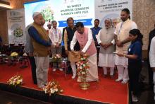 HON’BLE GOVERNOR ATTENDED INAUGRATION OF WORLD AYURVEDA CONGRESS 9TH INTERNANTIONAL DELEGATES ASSEMBLY AT RUYTHATHA HALL PANJIM GYMKHANA