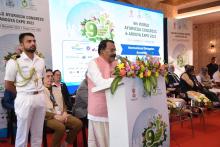 HON’BLE GOVERNOR ATTENDED INAUGRATION OF WORLD AYURVEDA CONGRESS 9TH INTERNANTIONAL DELEGATES ASSEMBLY AT RUYTHATHA HALL PANJIM GYMKHANA