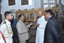 HON'BLE GOVERNOR VISITED ST. FRANCIS XAVIER CHURCH FOR NOVENA AT OLD GOA.