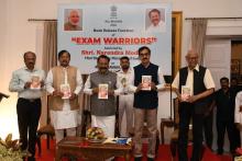 Hon'ble Governor launched the "Exam Warriors" book authored by Hon'ble Prime Minister, Shri Narendra Modi at  Raj Bhavan