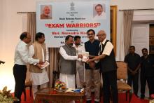 Hon'ble Governor launched the "Exam Warriors" book authored by Hon'ble Prime Minister, Shri Narendra Modi at  Raj Bhavan