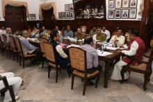 Hon'ble Governor chaired the State Level Anti Ragging Monitoring Cell meeting with Head of Educational Institutions at Raj Bhavan