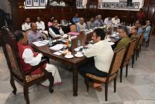 Hon'ble Governor chaired the State Level Anti Ragging Monitoring Cell meeting with Head of Educational Institutions at Raj Bhavan