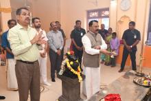 HON'BLE GOVERNOR CELEBRATED GANESH JAYANTI AT RAJ BHAVAN GANESH TEMPLE.