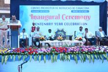 HON'BLE GOVERNOR ATTENDED AS A CHIEF GUEST FOR INAUGURATION CEREMONY OF CENTRO PROMOTOR DE INSTRUCAOS CENTENARY CELEBRATION.