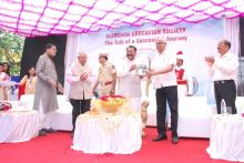 HON'BLE GOVERNOR ATTENDED AS A CHIEF GUEST FOR GOLDEN JUBILEE CELEBRATION OF MES COLLEGE