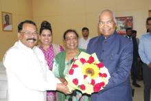 HON'BLE GOVERNOR RECEIVED SHRI RAMNATH KOVIND FORMER PRESIDENT OF INDIA AT DABOLIM